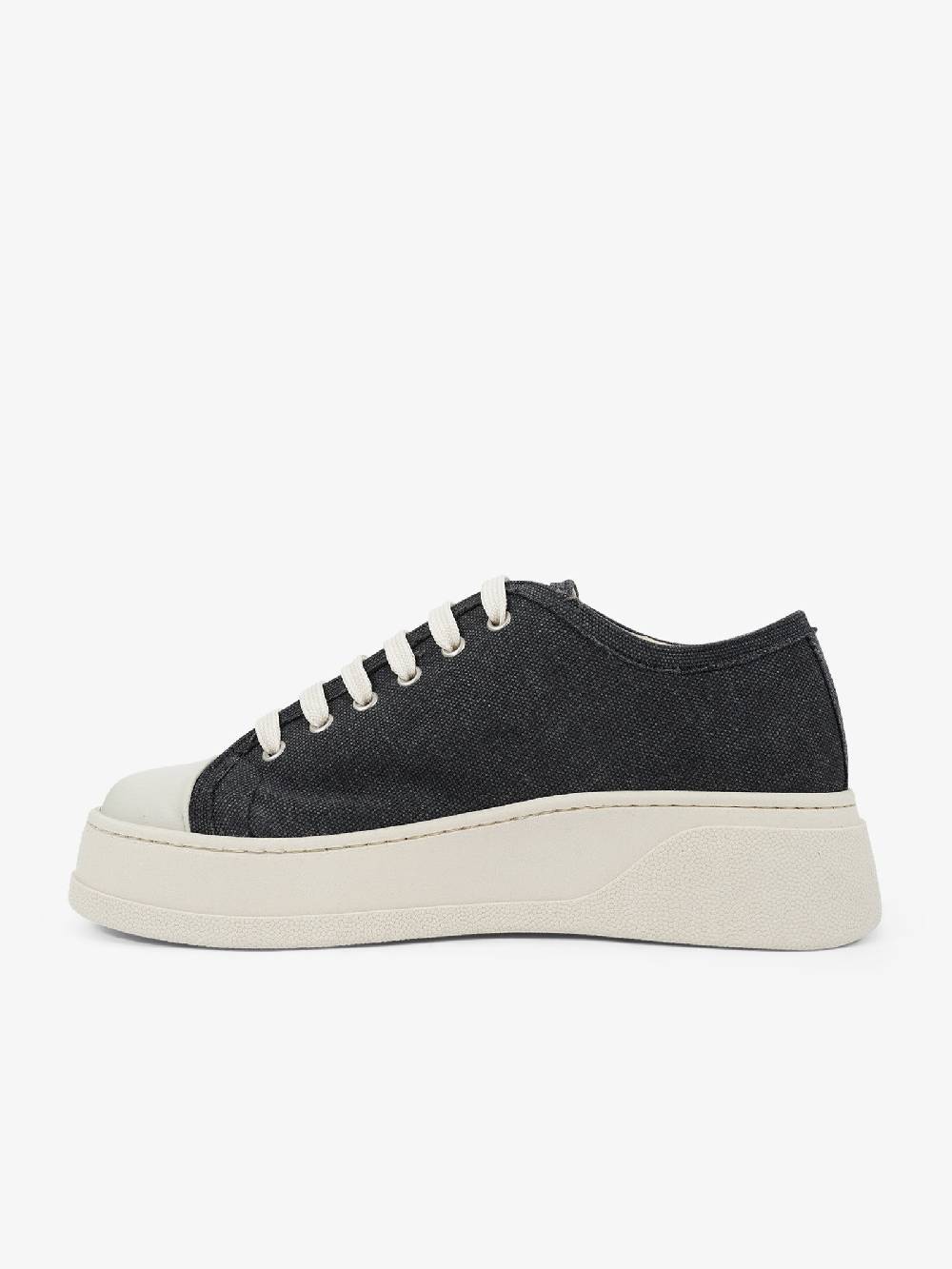 TAKAMORI Scarpe basse BANDANA uomo canvas grigio Lightning offer