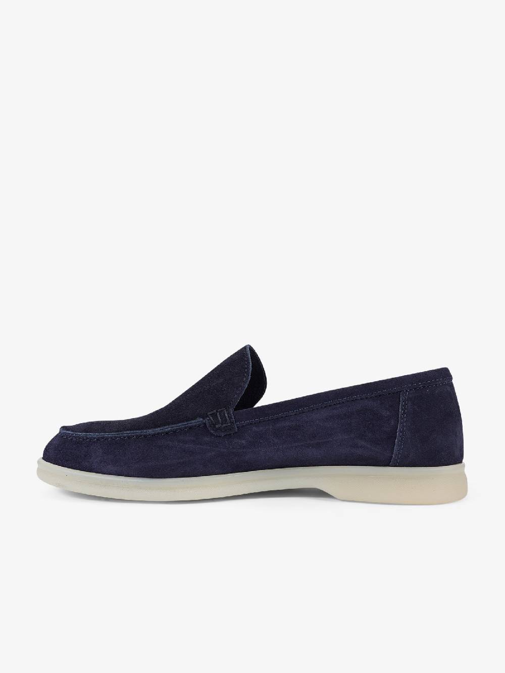 LORIS LORENZO Scarpe basse LORI27 uomo camoscio blu Liquidazione