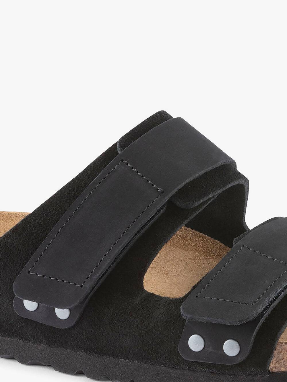 BIRKENSTOCK Ciabatte uji 1024832 pelle nero Enormi risparmi