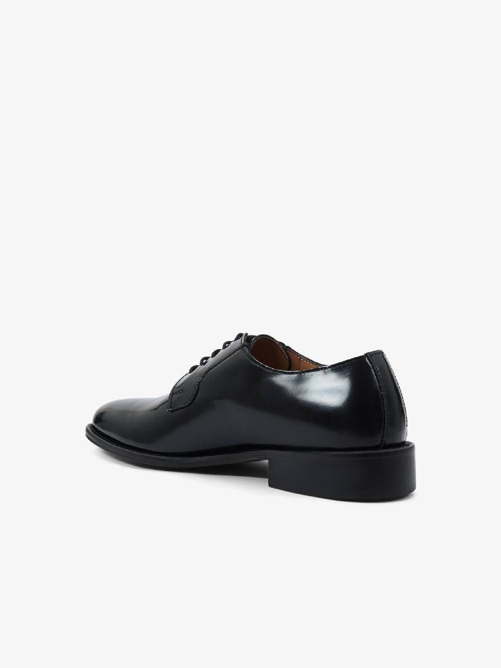 ROGAL'S Stringate OXFORD 6 uomo pelle nero Super Saving Price
