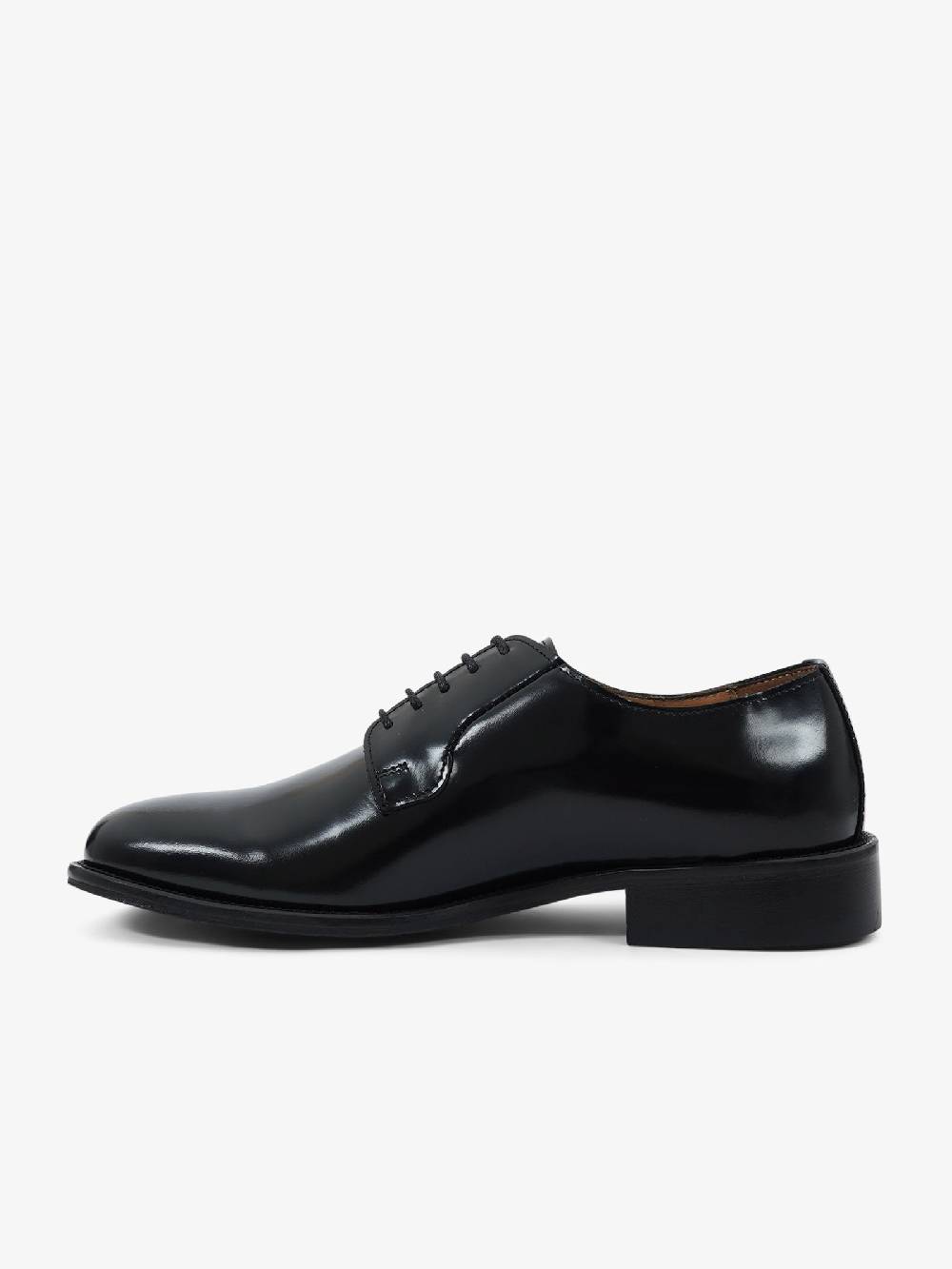 ROGAL'S Stringate OXFORD 6 uomo pelle nero Super Saving Price