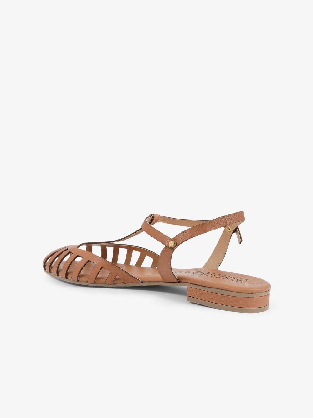 AQUACLARA Sandali bassi STROMBOLI-20 donna pelle marrone Negozi Online