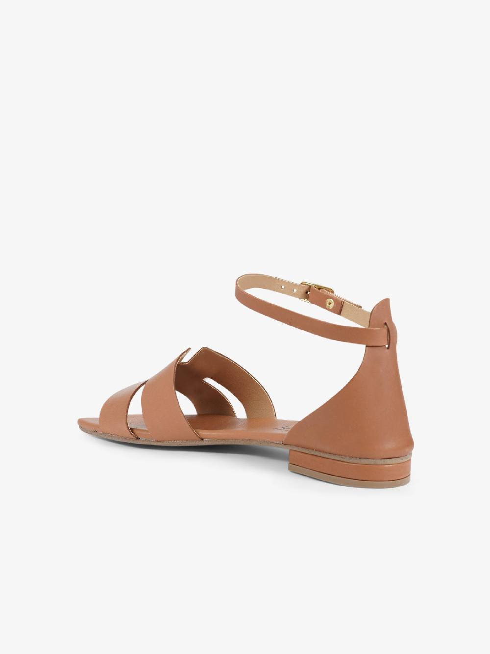 AQUACLARA Sandali bassi MILOS-20 donna pelle marrone Promozione Limitata