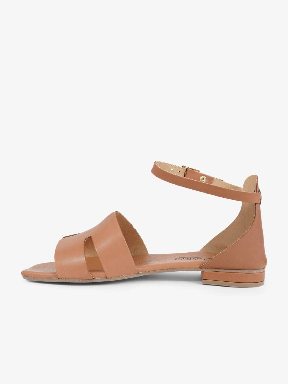 AQUACLARA Sandali bassi MILOS-20 donna pelle marrone Promozione Limitata
