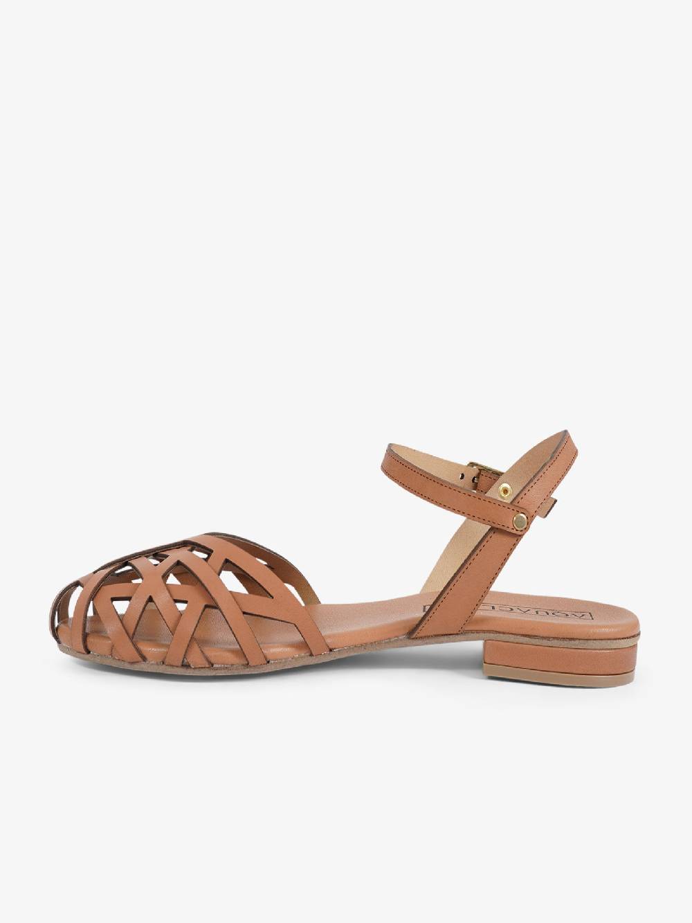 AQUACLARA Sandali bassi ITACA-20 donna pelle marrone Shopping Online