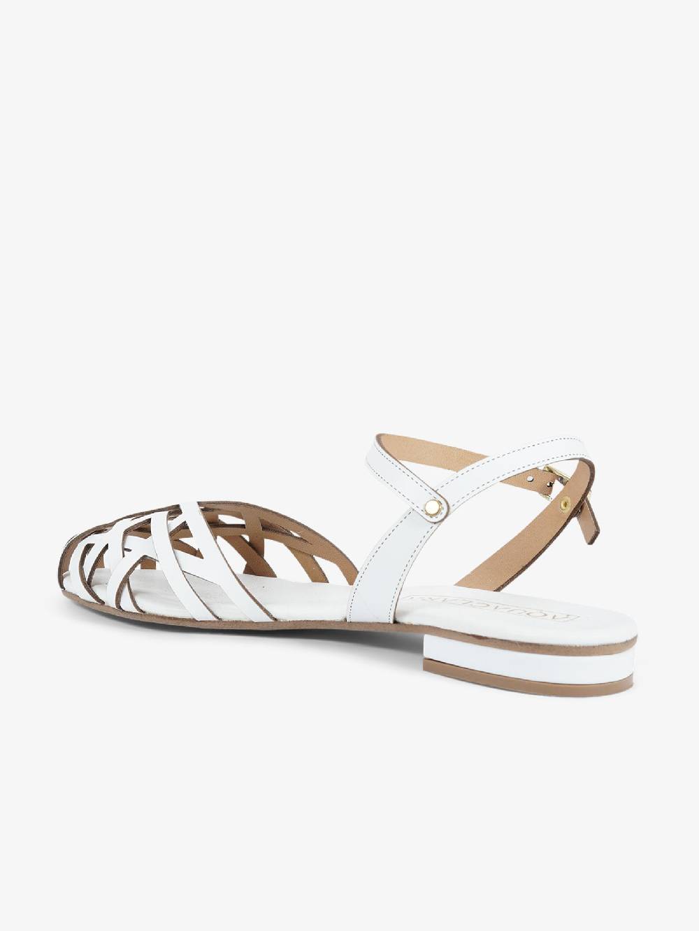 AQUACLARA Sandali bassi ITACA-20 donna pelle bianco Affare Del Giorno