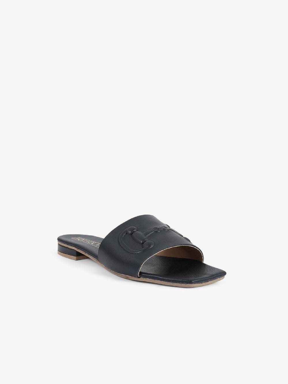 AQUACLARA Sandali bassi FIRENZE-20 donna pelle nero Prezzo Ridotto