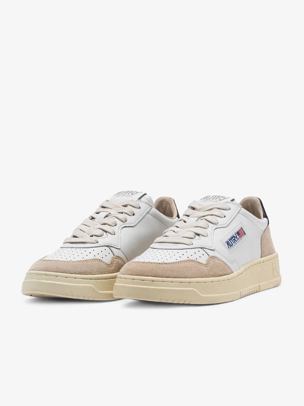 AUTRY Sneakers Medalist Low AULW donna pelle bianco Outlet