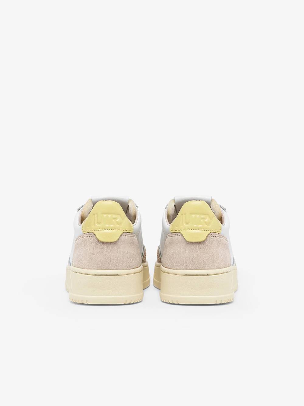 AUTRY Sneakers Medalist Low AULW donna pelle bianco In Vendita