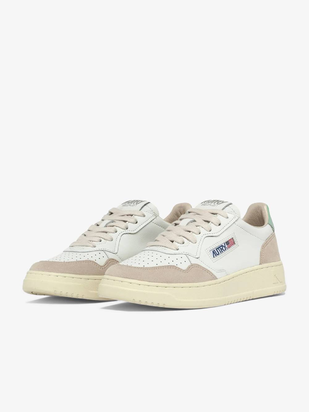 AUTRY Sneakers Medalist Low AULW donna pelle bianco Saldi