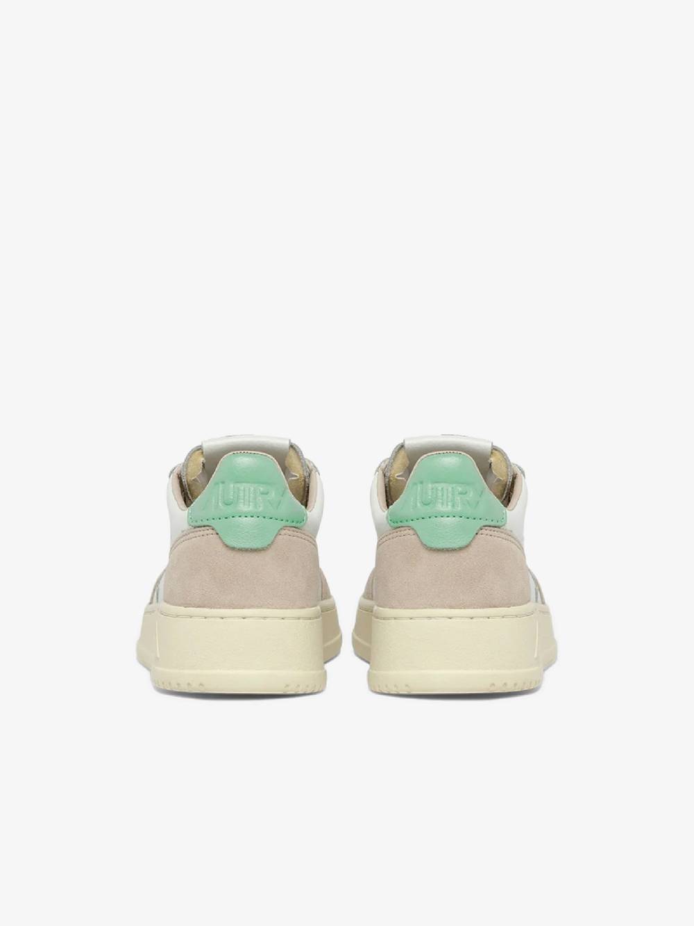 AUTRY Sneakers Medalist Low AULW donna pelle bianco Saldi