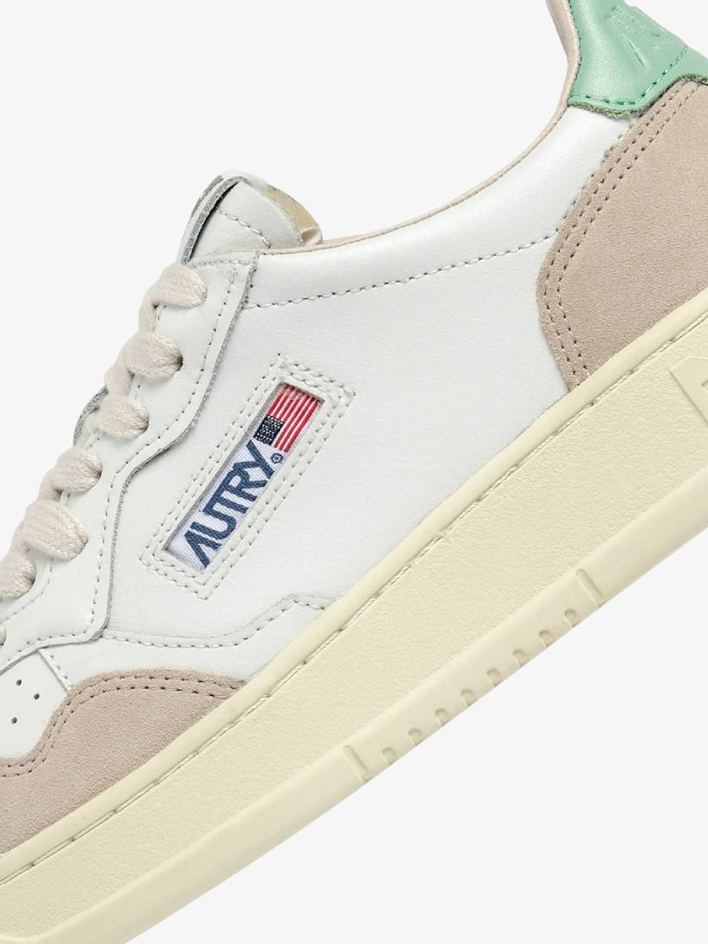 AUTRY Sneakers Medalist Low AULW donna pelle bianco Saldi