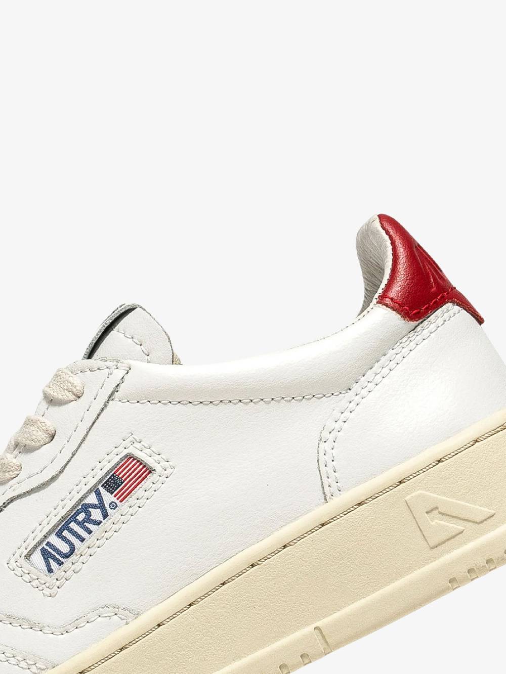 AUTRY Sneakers Medalist Low AULW donna pelle bianco Vendita Calda