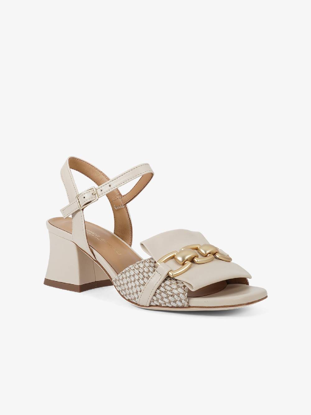SORELLI Sandali con tacco Aria 2180/ARIANATURALE donna pelle beige Vendite Flash