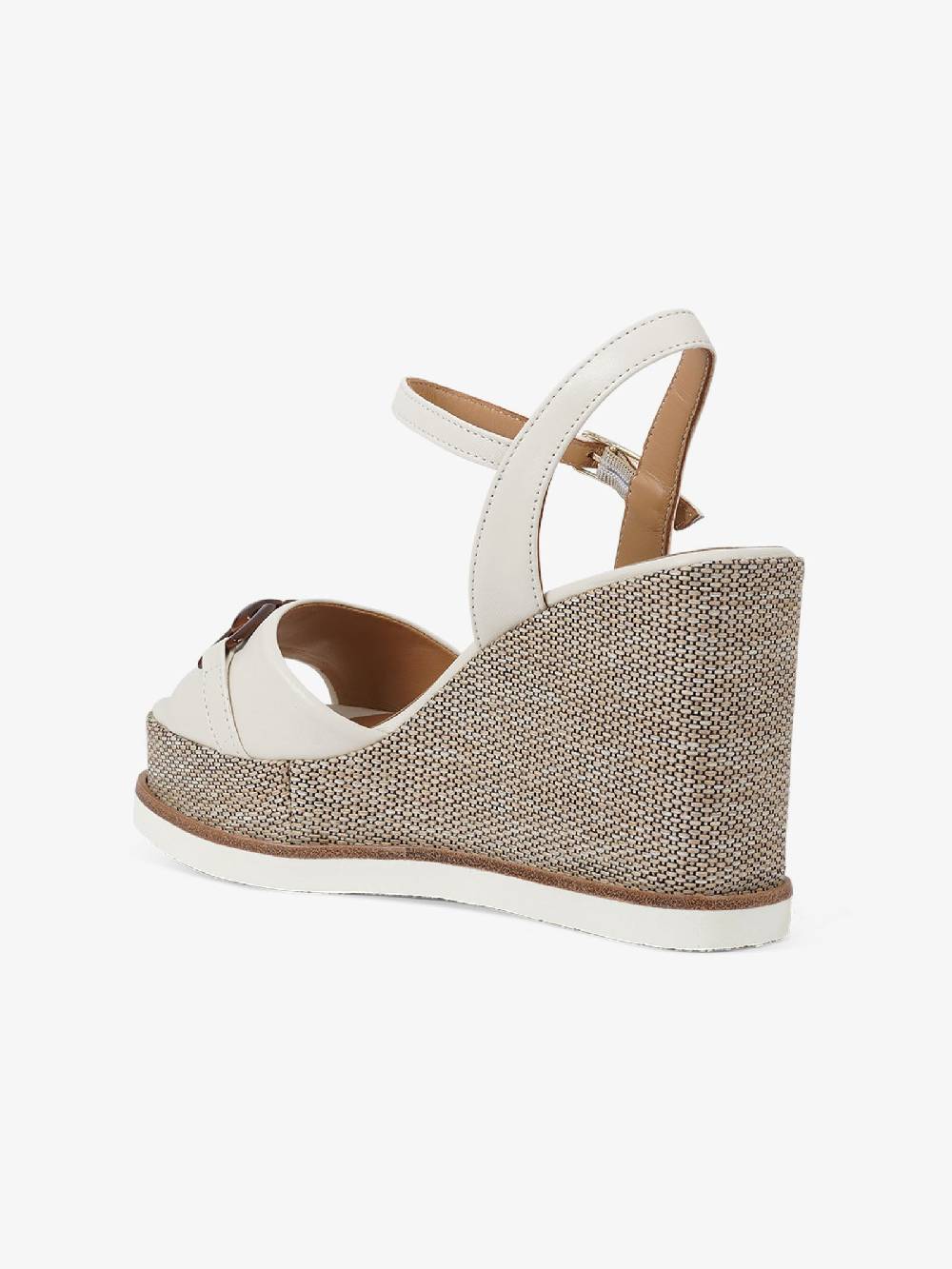 SORELLI Sandali con zeppa Vale 2165/VALE/XLG donna pelle panna Negozio