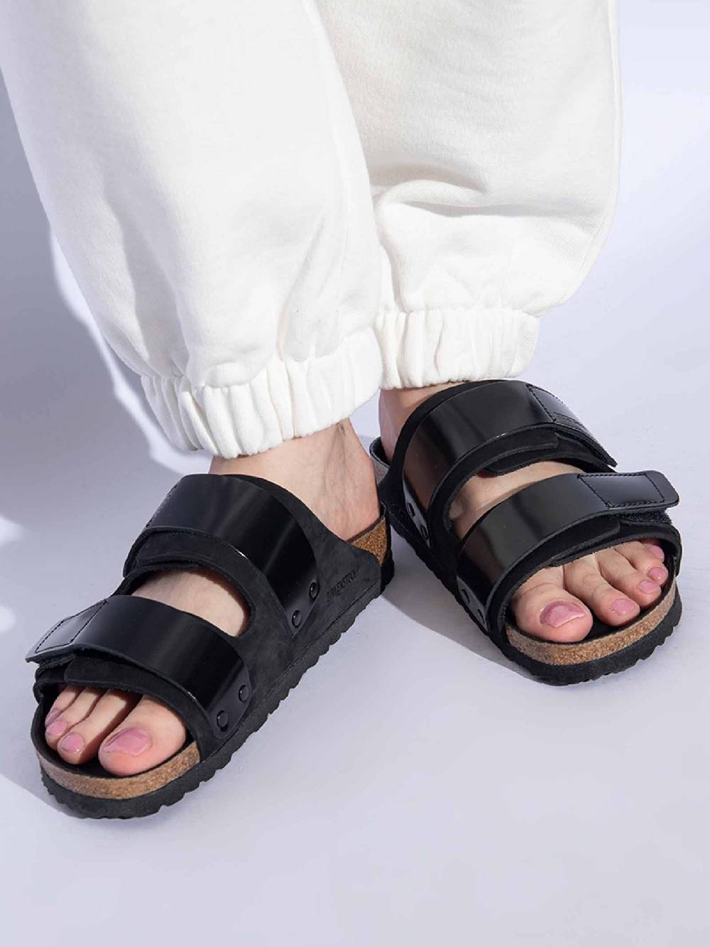 BIRKENSTOCK Ciabatte uji 1026570 donna pelle nero Cyber Monday