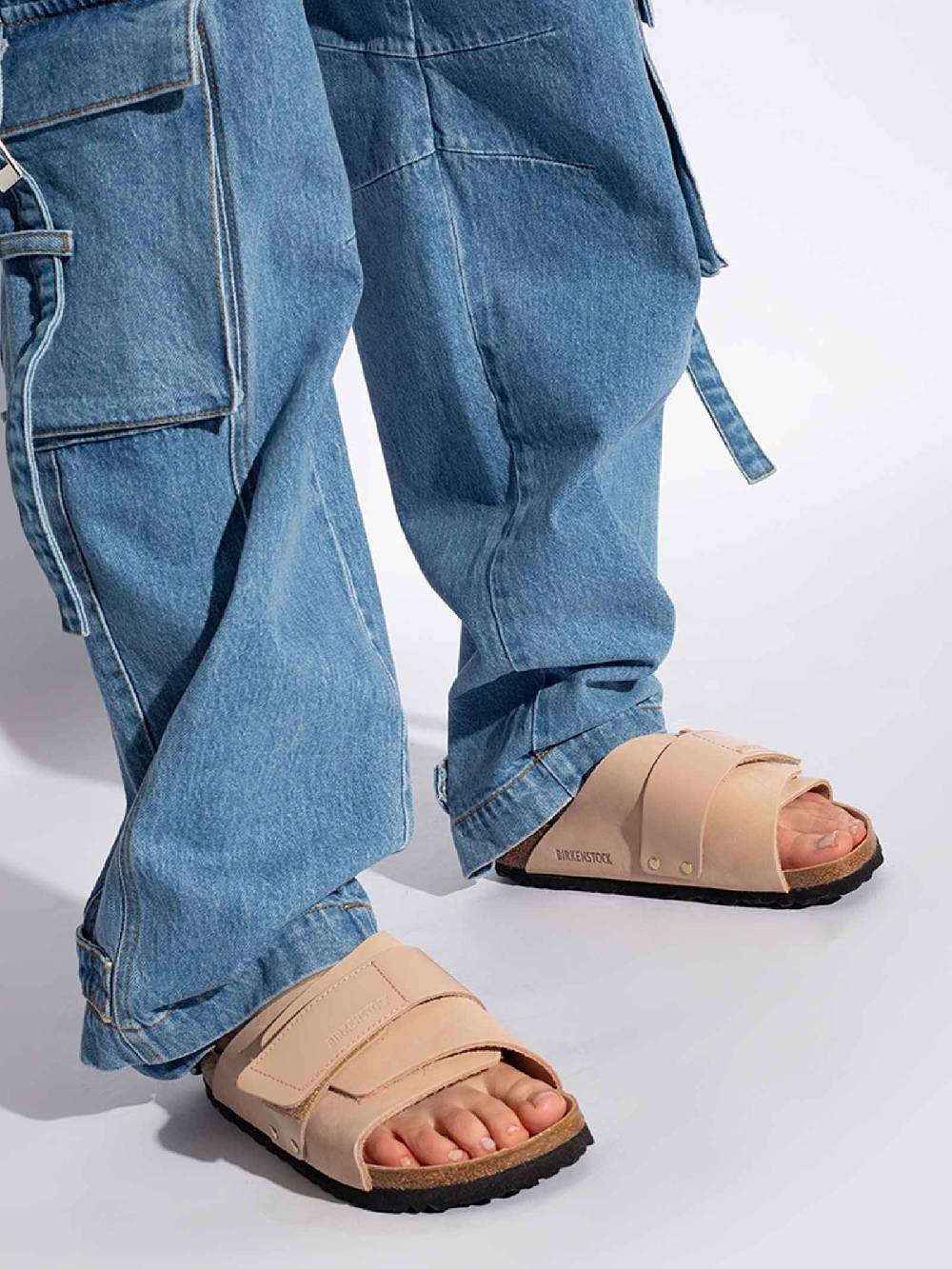 BIRKENSTOCK Ciabatte kyoto 1026560 donna pelle beige Offerta natalizia