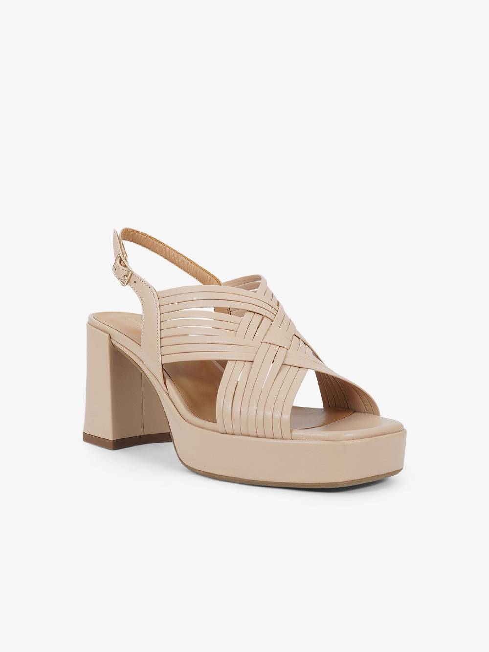 SORELLI Sandali con plateau 2229/LIVIA donna pelle beige Latest fashion