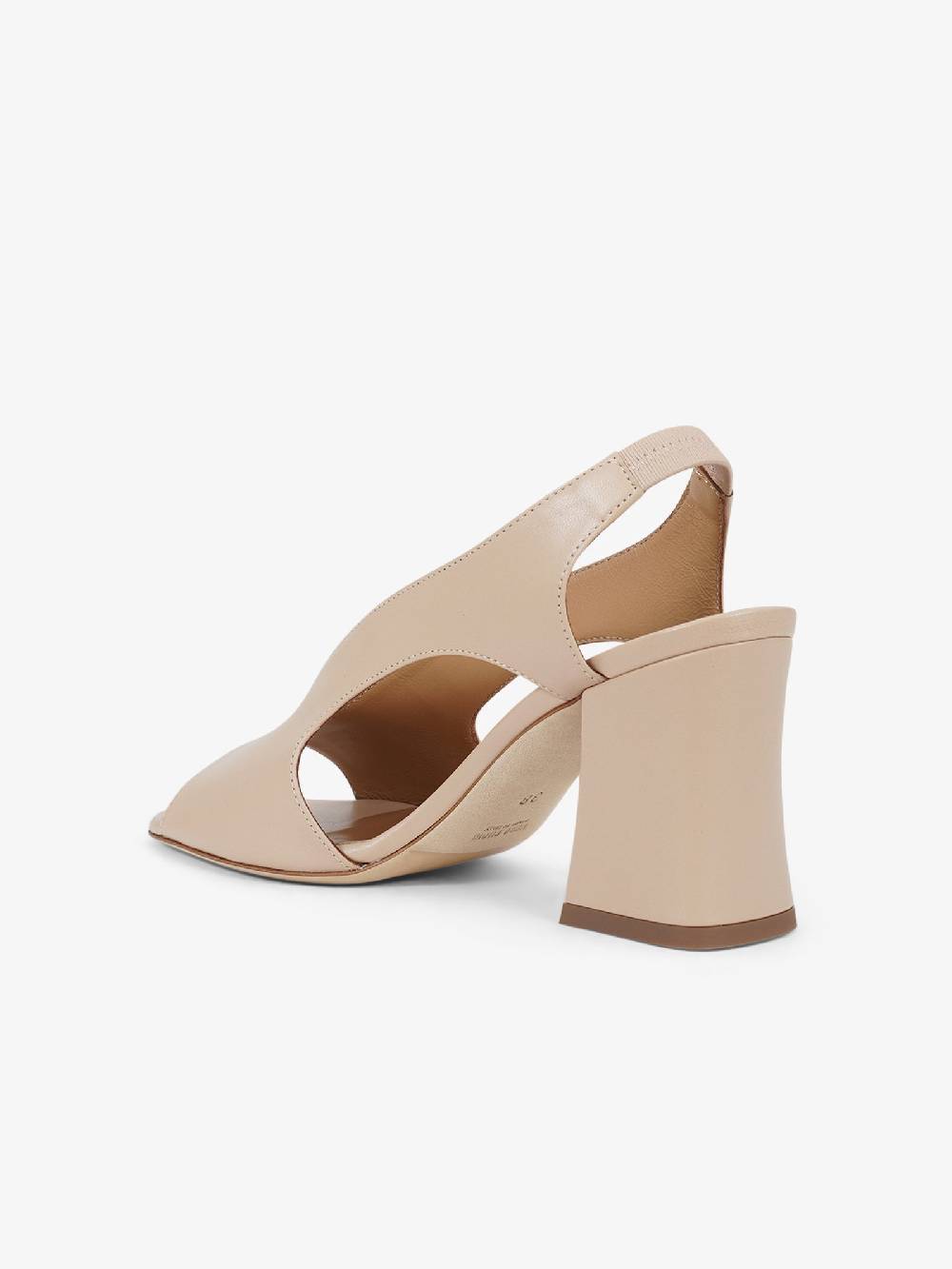 SORELLI Sandali con tacco 2164/ALBA donna pelle beige Offerta temporanea