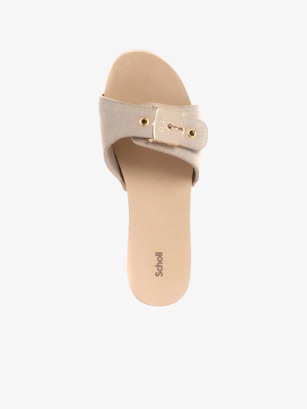 SCHOLL Sandali con plateau Pescura Jane SL.F314401056 donna camoscio beige Offerte esclusive