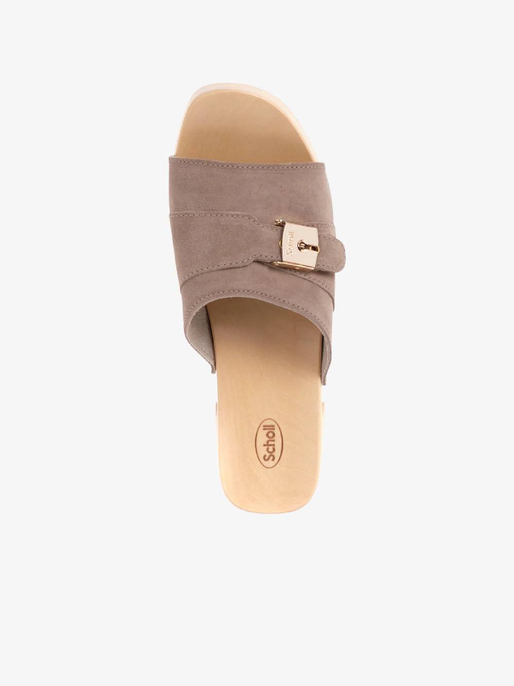 SCHOLL Sandali con plateau Pescura Sarah SL.F299811002 donna camoscio beige Lightning offer