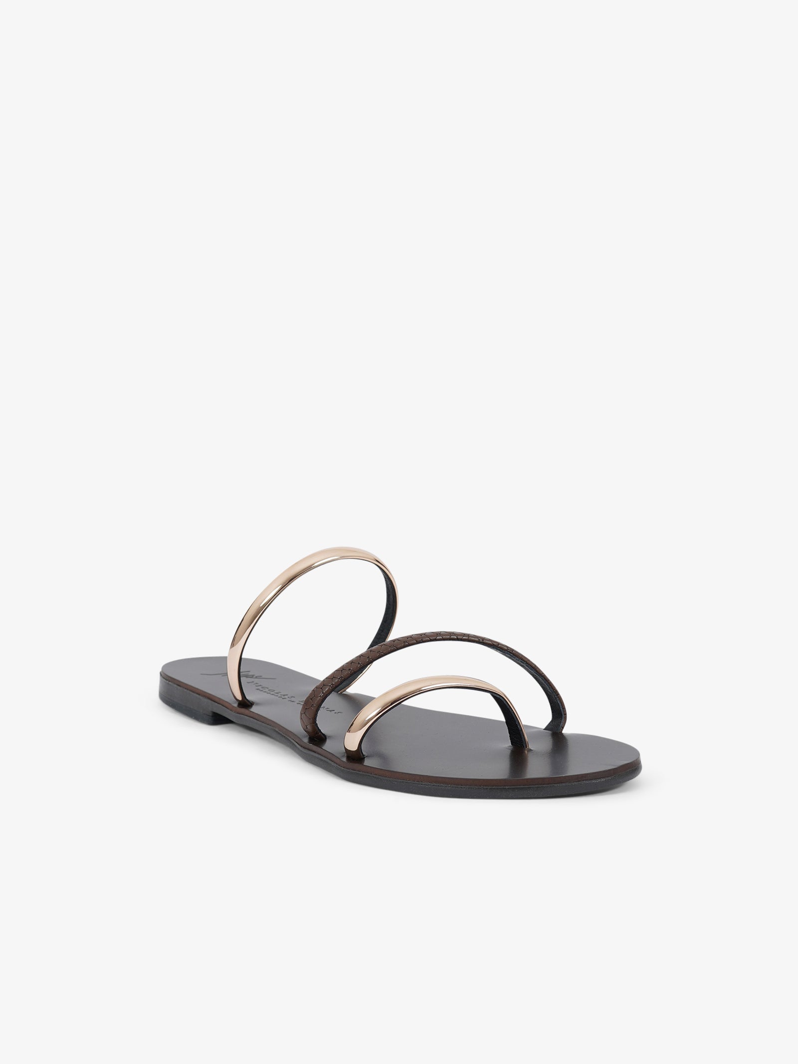 NICOLAS LAINAS Sandali bassi Arco Tinos 927-T donna marrone Offerte stagionali