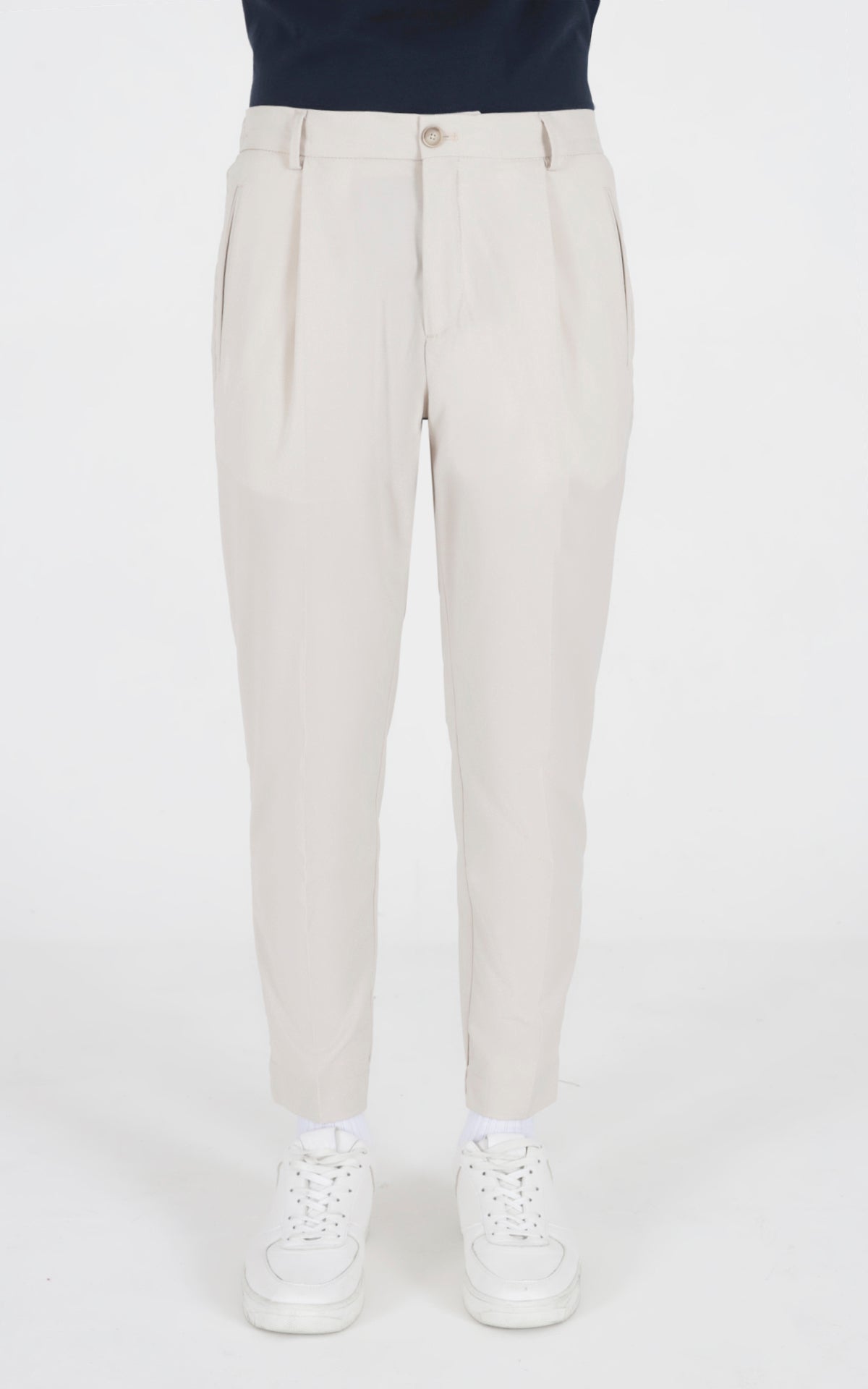 Outfit Italy Pantalaccio in fresco lana con tasche dietro Saldi Di Fabbrica