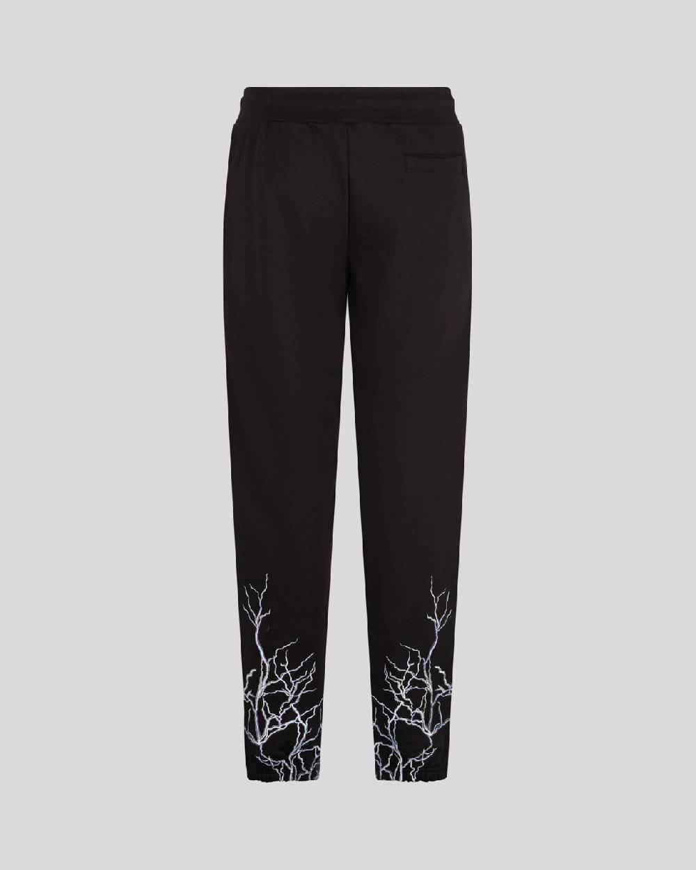 Phobia Archive PANTALONE NERO CON FULMINI RICAMATI GRIGI Comprane uno, ottenene uno gratis