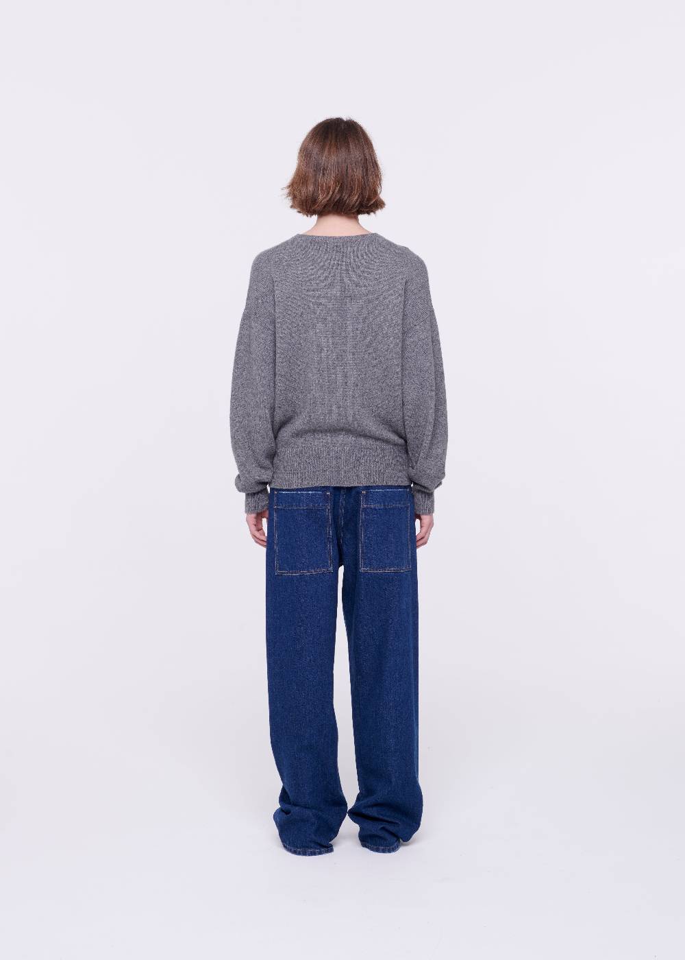 Plan C MAGLIONE GRIGIO IN LANA MERINO Flash Sale
