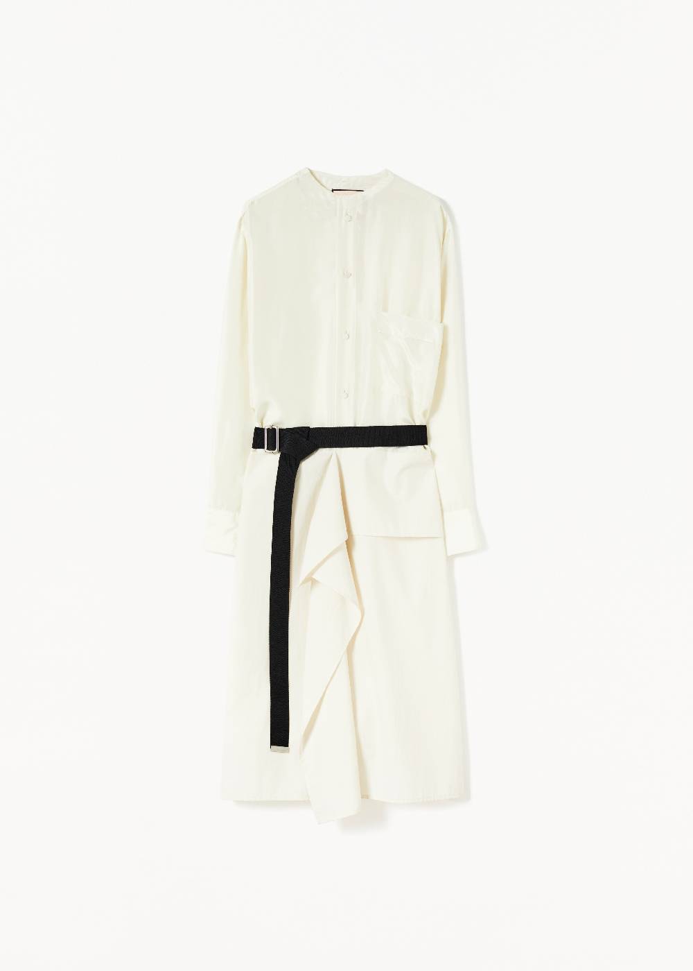 Plan C ABITO MIDI A PANNELLI CON FOULARD Online Outlet