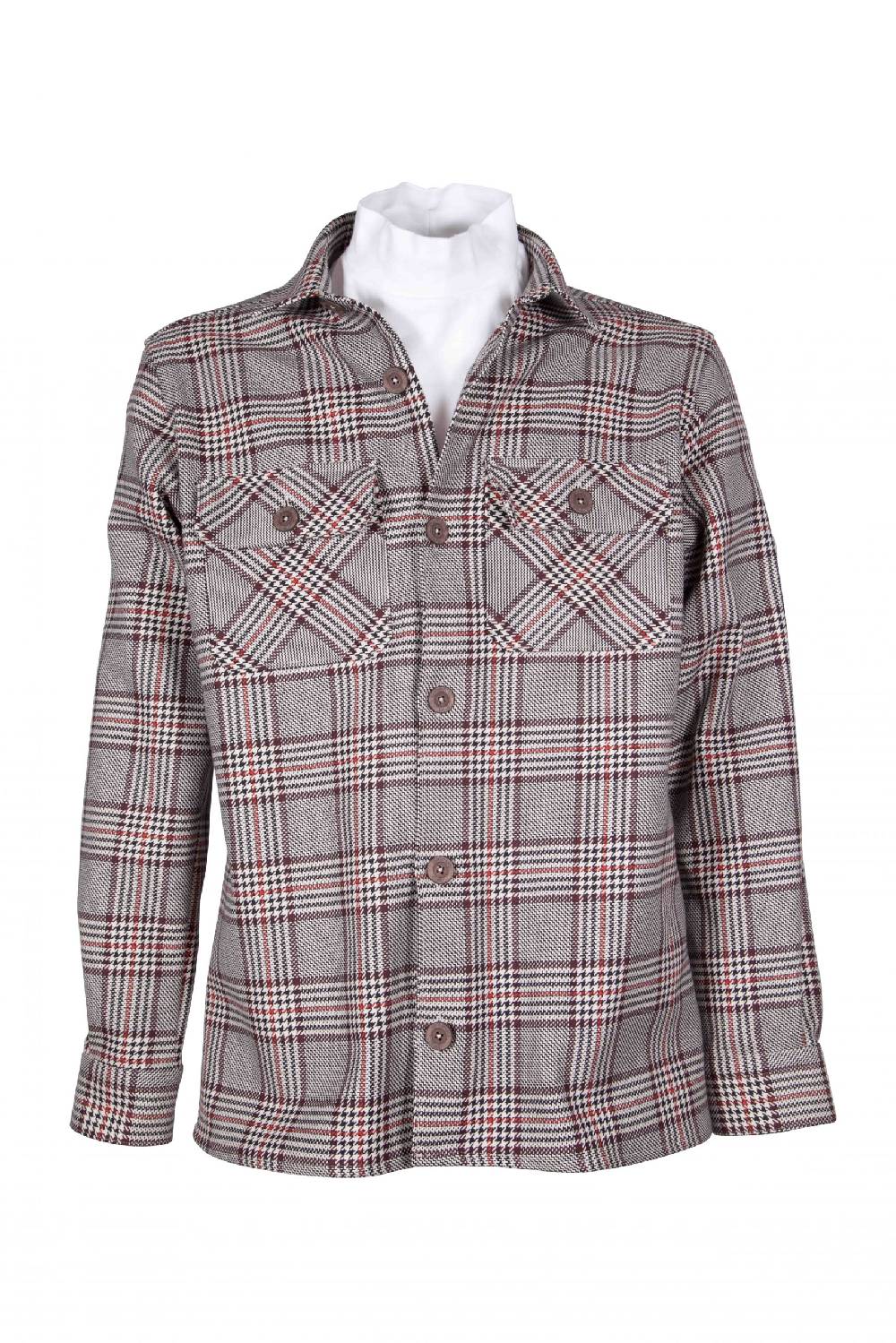 Poggianti Camicia Giacca uomo Oversize VOLTERRA-66F-201-01 Nuova