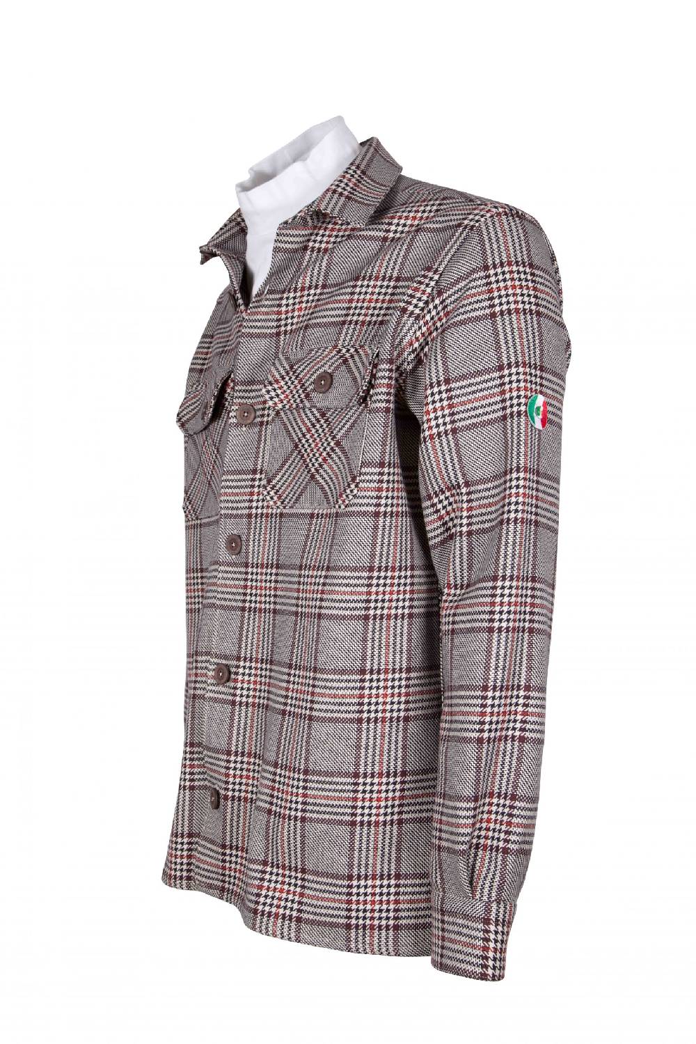 Poggianti Camicia Giacca uomo Oversize VOLTERRA-66F-201-01 Nuova