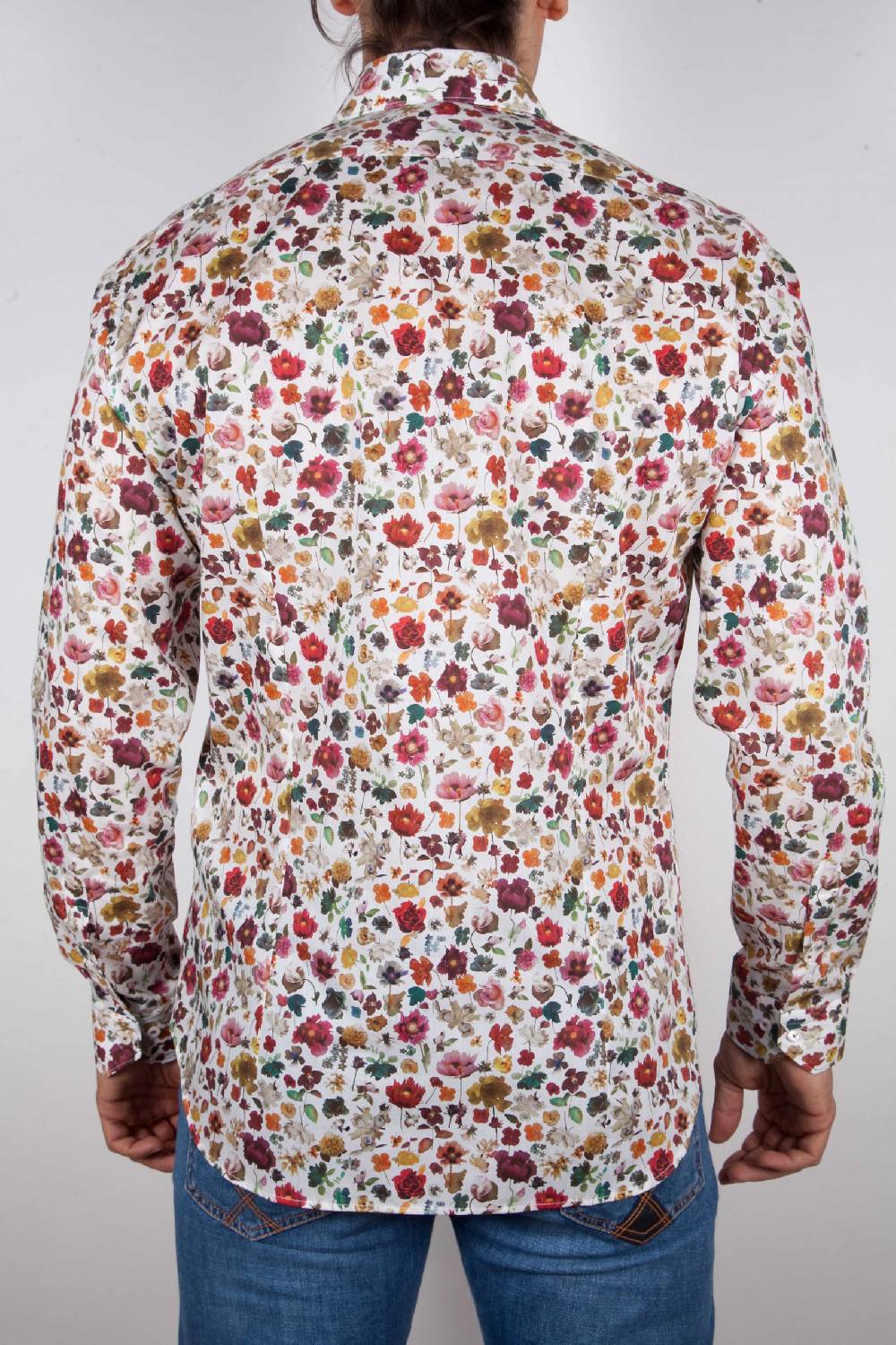 Poggianti Camicia Fantasia Collo Morbido Multicolor Soddisfazione Garantita
