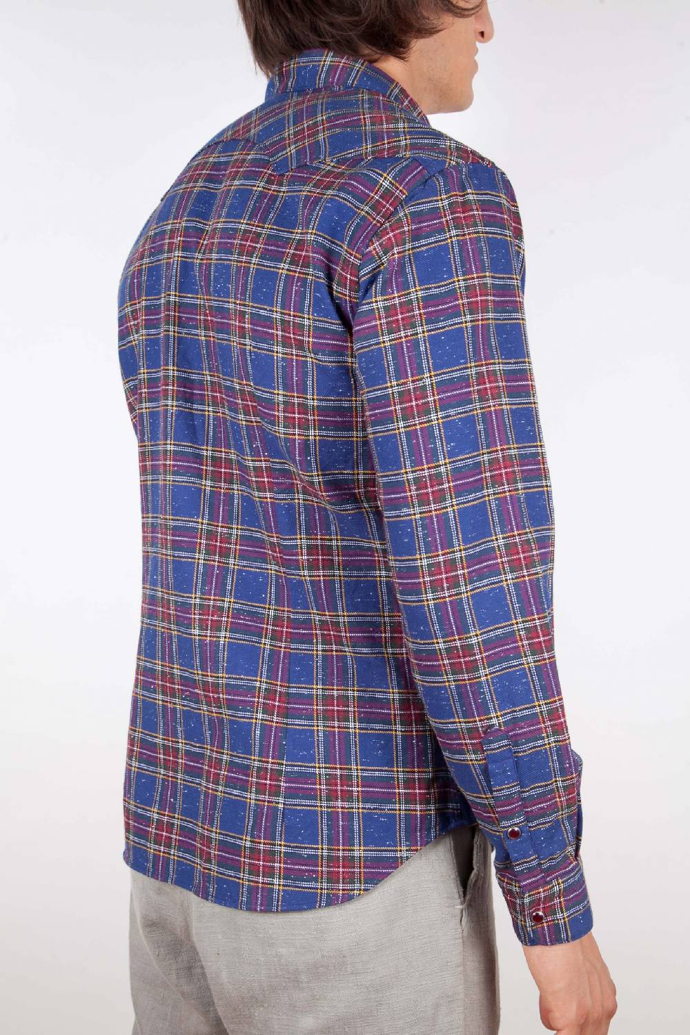 Poggianti Camicia Quadri Prezzo Ridotto