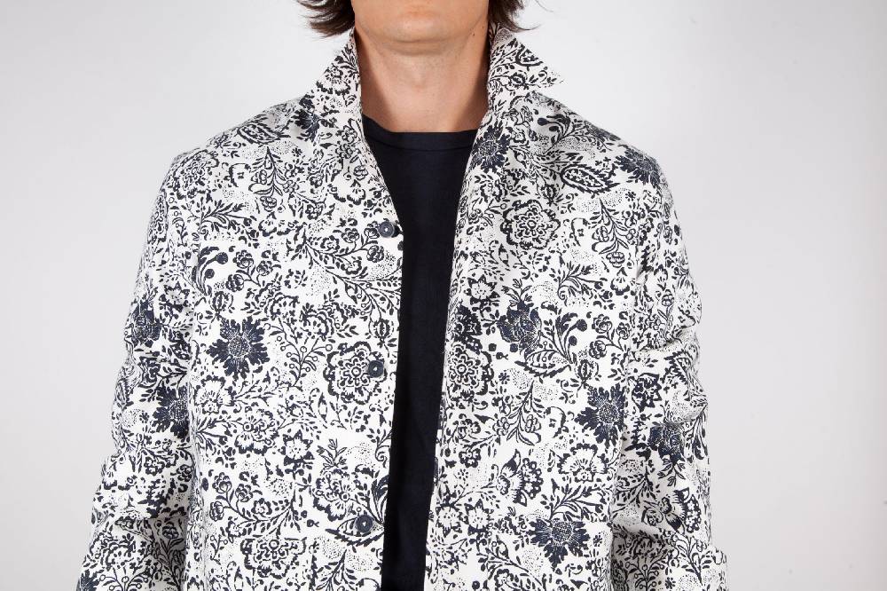 Poggianti Camicia Fantasia Collo Morbido Sottocosto
