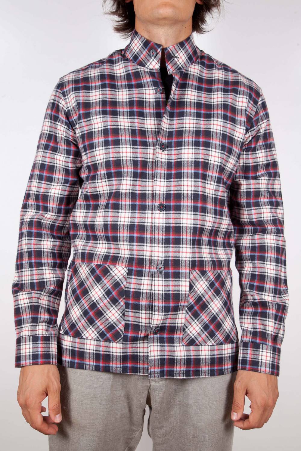 Poggianti Camicia Quadri Convenienza
