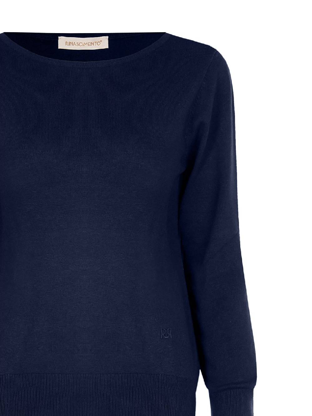 Rinascimento Maglioncino Blu Navy Ecotec® Soddisfazione Garantita