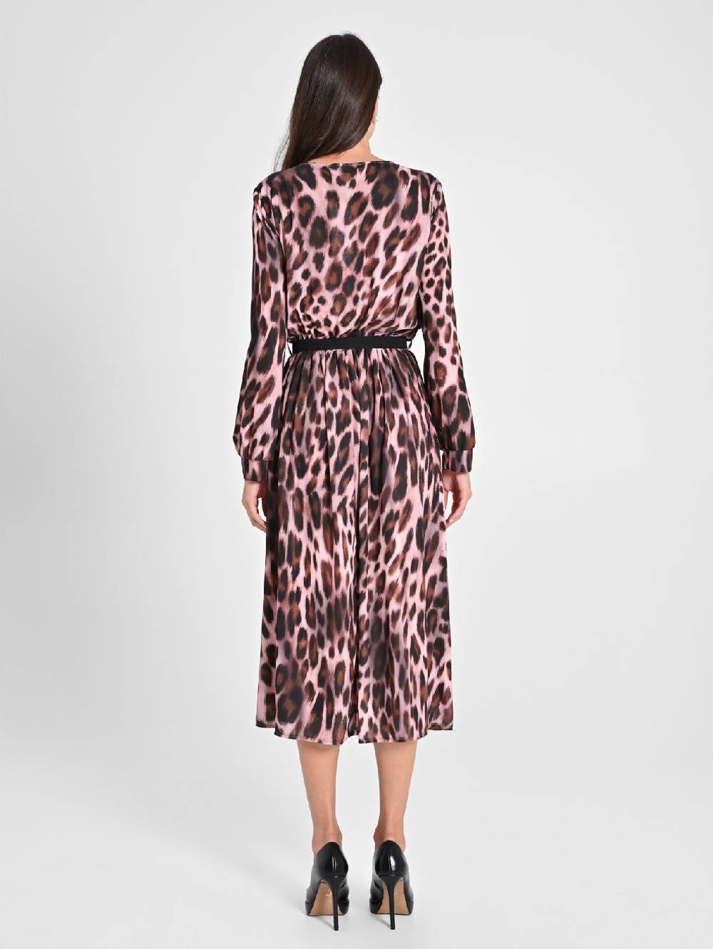 Rinascimento Abito Pink Animalier Moda
