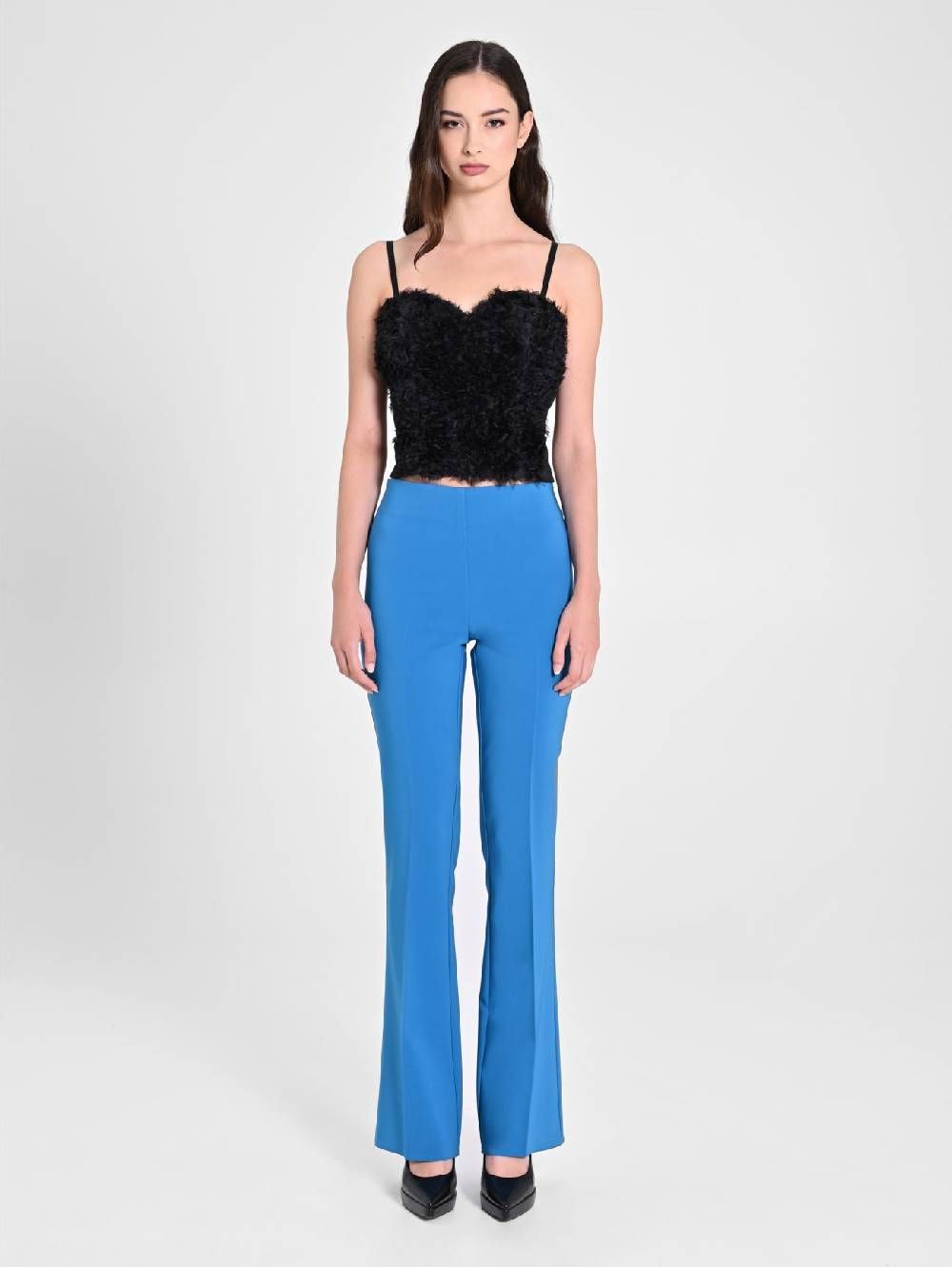 Rinascimento Top Rouches Tulle Shopping online