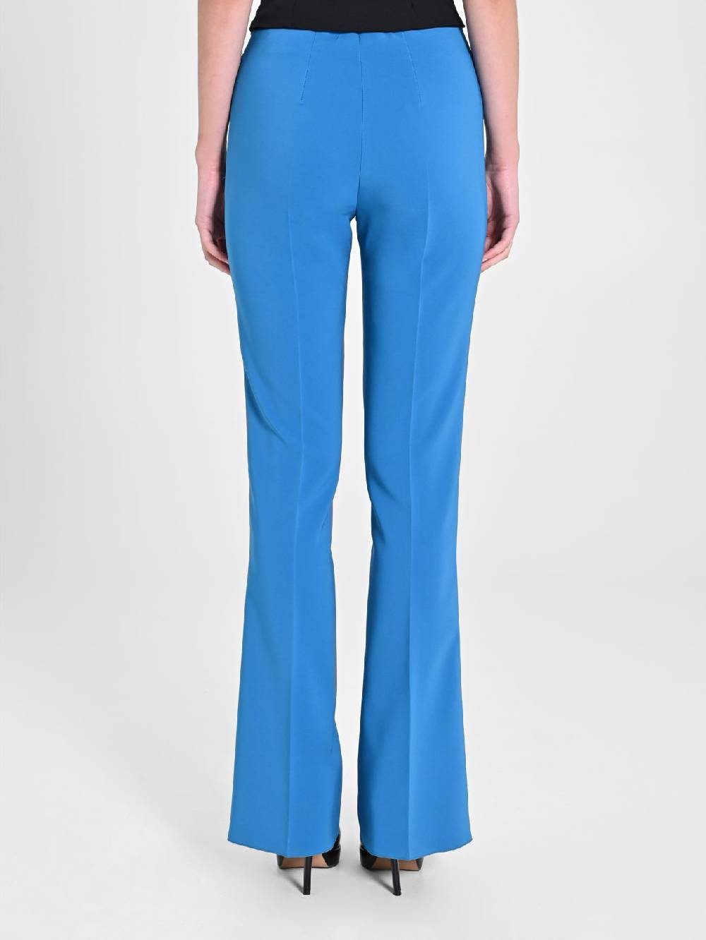 Rinascimento Pantalone Flared Blu Oceano Vendite stagionali