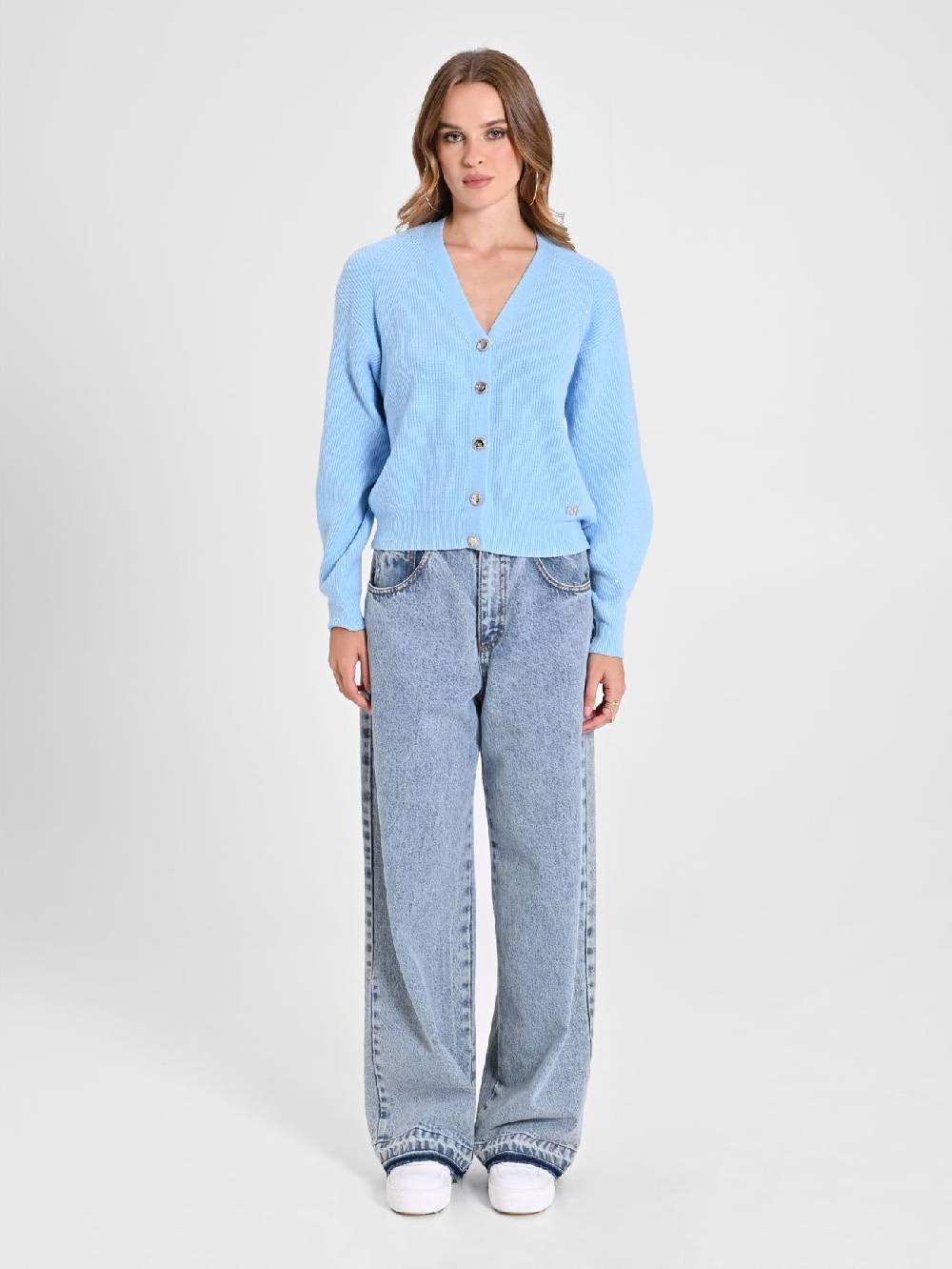 Rinascimento Cardigan Azzurro Black Friday