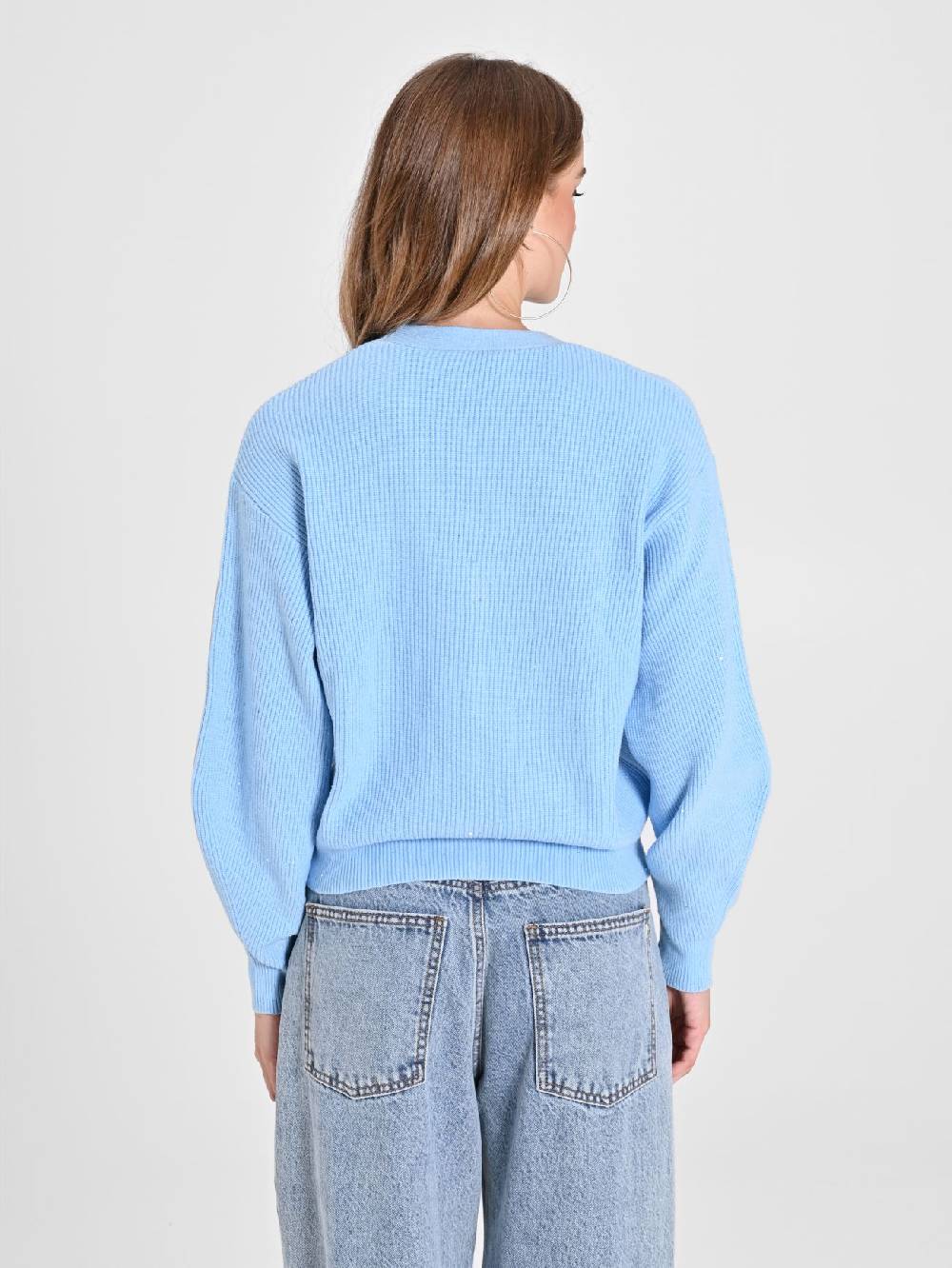 Rinascimento Cardigan Azzurro Black Friday