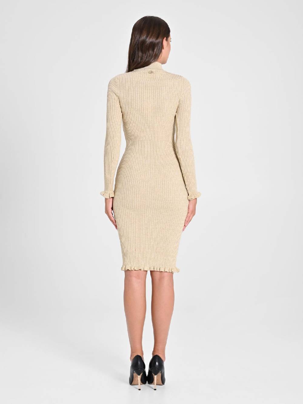 Rinascimento Abito Oro Lurex in Maglia Offerta settimanale
