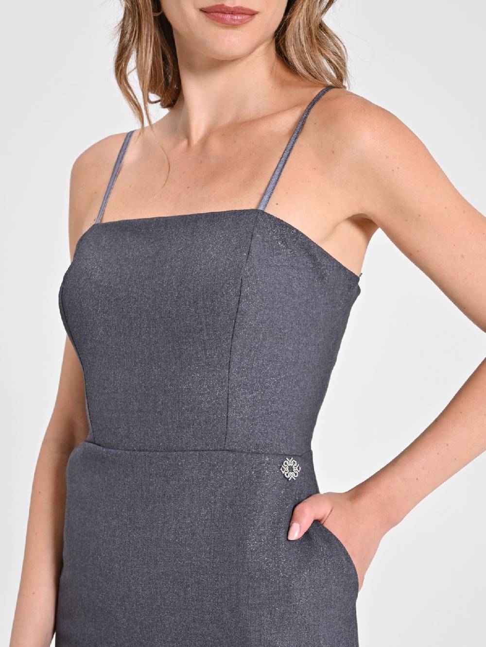 Rinascimento Tubino Poliviscosa Glitter Fino al 65% di sconto