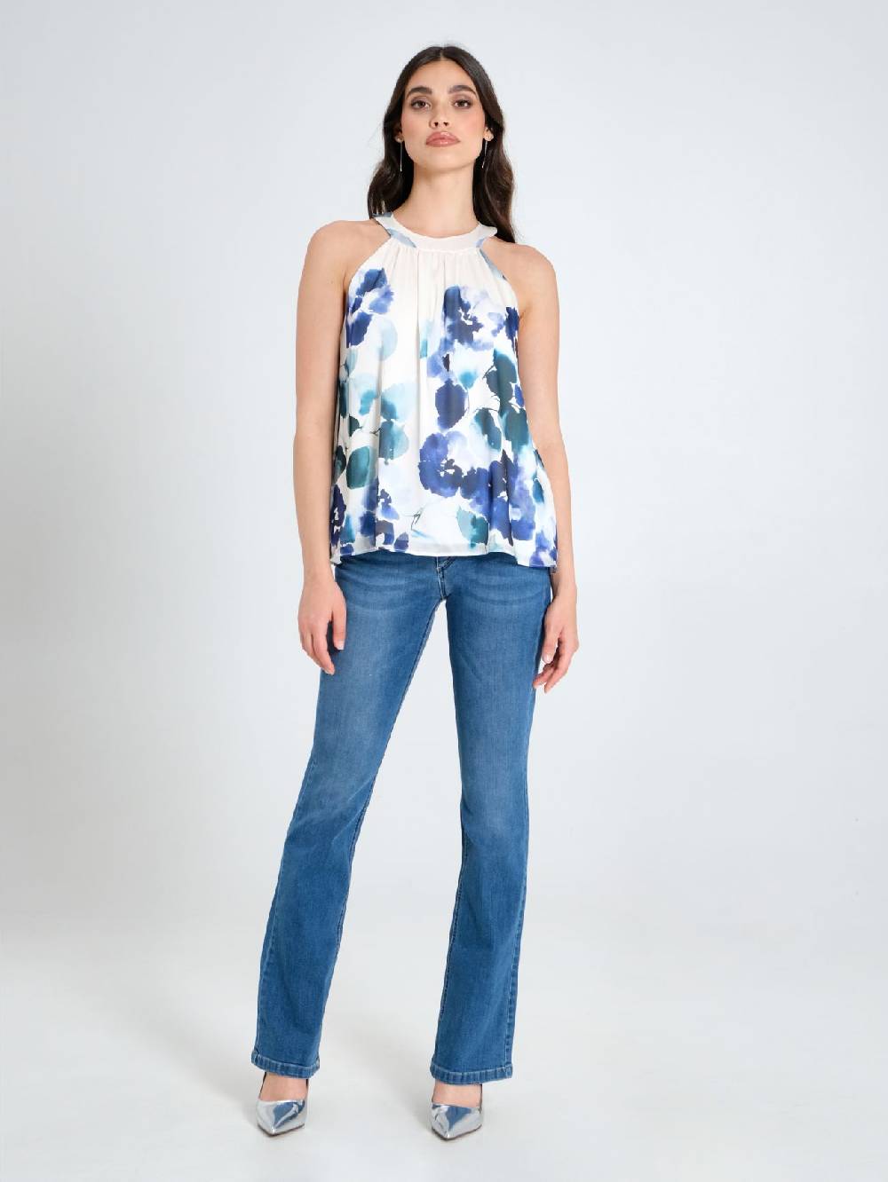 Rinascimento Top Stampa Floreale Fino al 55% di sconto