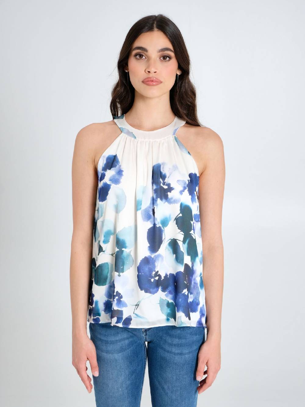 Rinascimento Top Stampa Floreale Fino al 55% di sconto