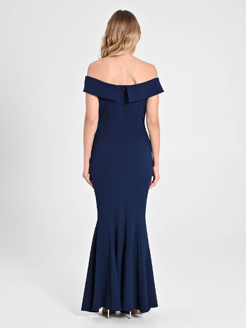 Rinascimento Abito Lungo Off-the-Shoulders In vendita