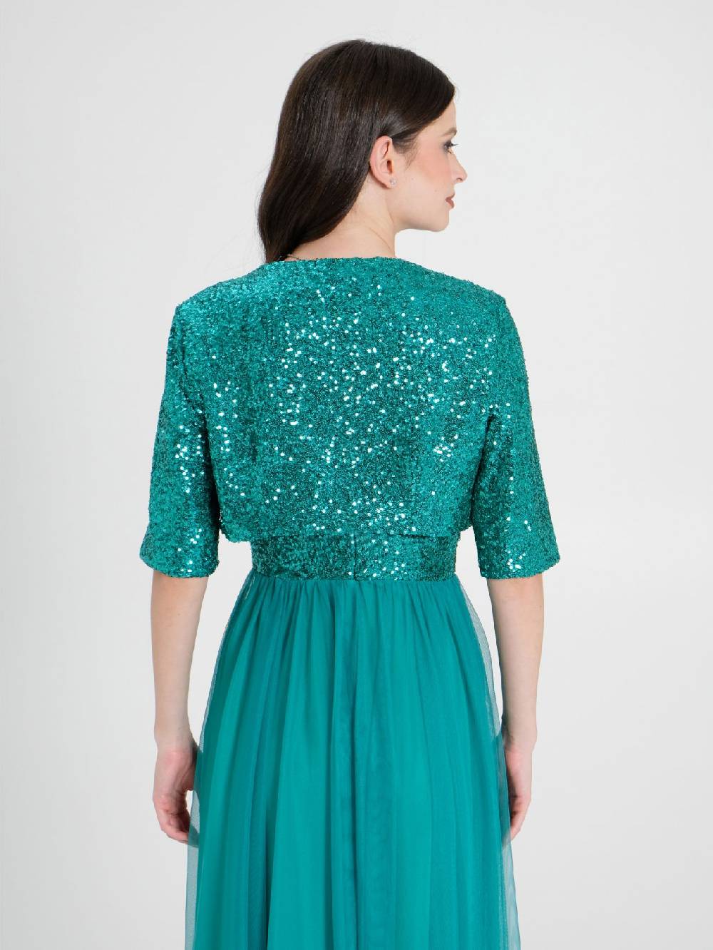 Rinascimento Coprispalle Aperto in Paillettes Fino al 65% di sconto
