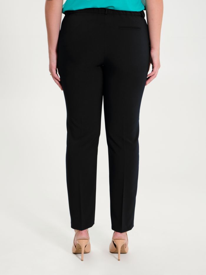 Rinascimento Pantaloni Curvy Nero Sconti questo mese