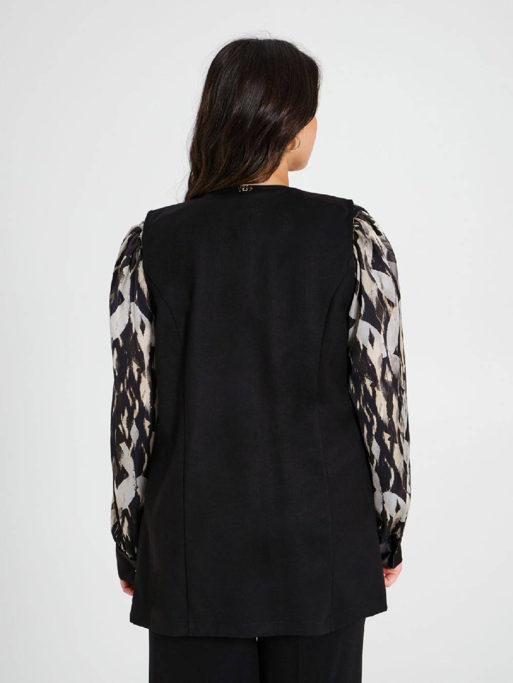 Rinascimento Gilet Curvy Nero Italia